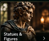 Figures and statues